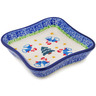 Polish Pottery Bowl 4&quot; Christmas Bells Ring