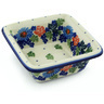 Polish Pottery Bowl 4&quot; Countryside Floral Bloom