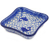 Polish Pottery Bowl 4&quot; Dancing Fish
