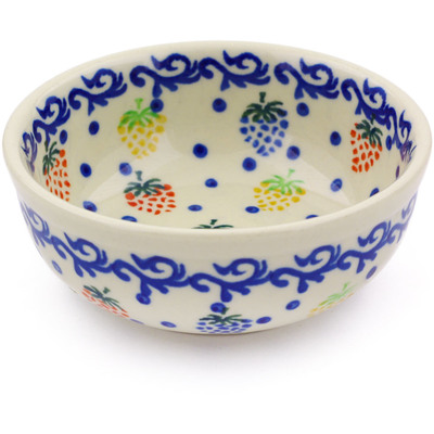 Polish Pottery Bowl 4&quot; Fiesta Berries
