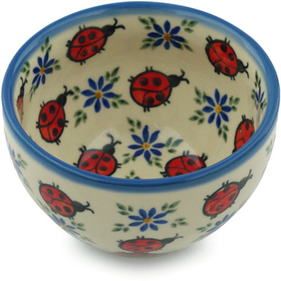 Polish Pottery Bowl 4&quot;