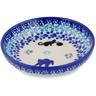 Polish Pottery Bowl 4" Kitty Paw Play Time