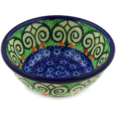 Polish Pottery Bowl 4&quot; Life&#039;s A Hoot