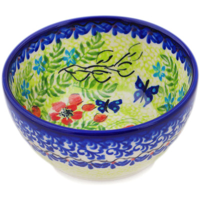 Polish Pottery Bowl 4" Metamorphosis