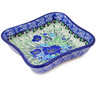 Polish Pottery Bowl 4&quot; Moody Blues UNIKAT