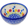 Polish Pottery Bowl 4&quot; Primary Spring