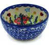 Polish Pottery Bowl 4&quot; Spring  Garden Berries UNIKAT