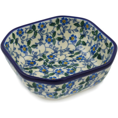 Polish Pottery Bowl 4" Summer Wind