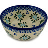 Polish Pottery Bowl 5&quot; Aster Dots