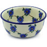 Polish Pottery Bowl 5&quot; Aster Trellis