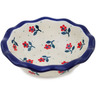 Polish Pottery Bowl 5&quot; Auntie Em Scarlet