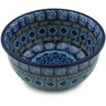 Polish Pottery Bowl 5" Aztec Sky