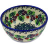 Polish Pottery Bowl 5&quot; Berry Garland