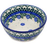 Polish Pottery Bowl 5&quot; Blackberry Vines