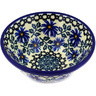 Polish Pottery Bowl 5" Blue Chicory