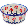 Polish Pottery Bowl 5&quot; Blue Eye Spring