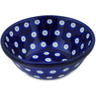 Polish Pottery Bowl 5&quot; Blue Eyes