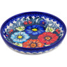 Polish Pottery Bowl 5&quot; Butterfly Splendor UNIKAT