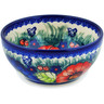 Polish Pottery Bowl 5&quot; Butterfly Splendor UNIKAT