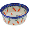 Polish Pottery Bowl 5" Carrot Delight