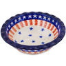 Polish Pottery Bowl 5&quot; Classic Americana