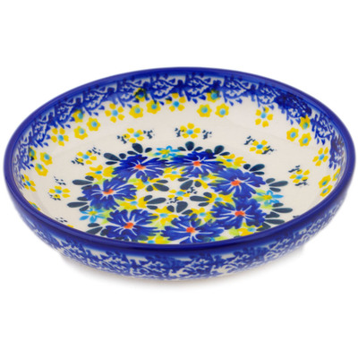 Polish Pottery Bowl 5" Cornflower Meadow