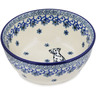 Polish Pottery Bowl 5&quot; Dalmatian Delight