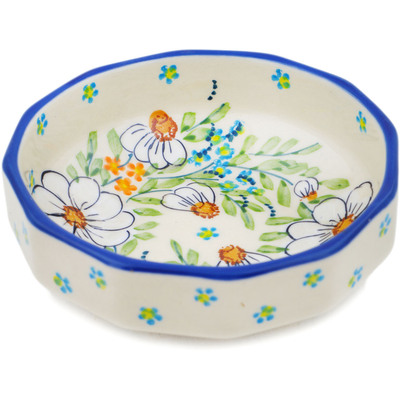 Polish Pottery Bowl 5&quot; Delicate UNIKAT