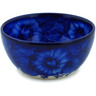 Polish Pottery Bowl 5&quot; Divine Cobalt UNIKAT