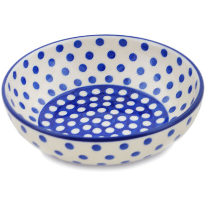 Polish Pottery Bowl 5&quot; Dot Around UNIKAT