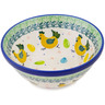 Polish Pottery Bowl 5&quot; Egg Hunt