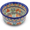 Polish Pottery Bowl 5&quot; Fanciful Ladybug
