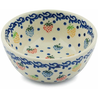 Polish Pottery Bowl 5&quot; Fiesta Berries