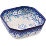 Polish Pottery Bowl 5&quot; Floral Animation UNIKAT