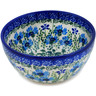 Polish Pottery Bowl 5&quot; Fresh Flora