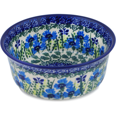 Polish Pottery Bowl 5" Fresh Flora