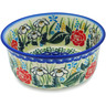 Polish Pottery Bowl 5&quot; Fresh Happiness UNIKAT