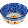 Polish Pottery Bowl 5&quot; Glorious Sequence UNIKAT