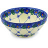 Polish Pottery Bowl 5&quot; Gossamer UNIKAT