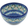 Polish Pottery Bowl 5" Greek Daisies