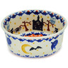 Polish Pottery Bowl 5&quot; Halloween Spooky Vibe