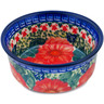 Polish Pottery Bowl 5&quot; Happiness UNIKAT