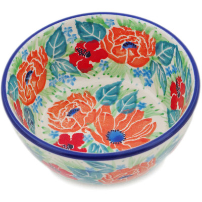 Polish Pottery Bowl 5" Harmonious UNIKAT