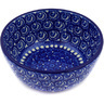 Polish Pottery Bowl 5" High Tide