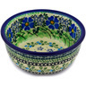 Polish Pottery Bowl 5&quot; Hiking Song UNIKAT