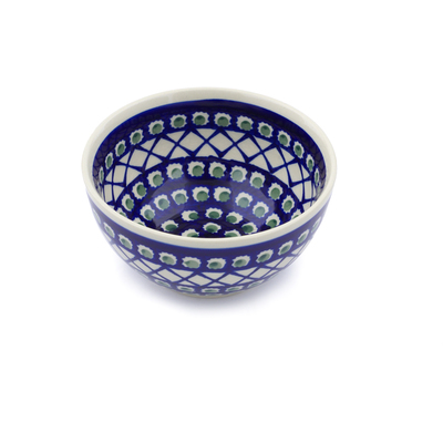 Polish Pottery Bowl 5&quot; Illusion