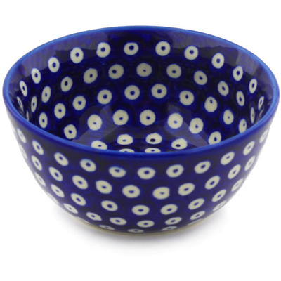 Polish Pottery Bowl 5&quot; In The Eyes Of Love