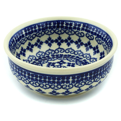 Polish Pottery Bowl 5&quot; Kuchen And Kisses