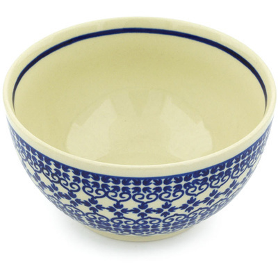 Polish Pottery Bowl 5&quot; Kuchen And Kisses