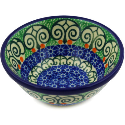 Polish Pottery Bowl 5&quot; Life&#039;s A Hoot